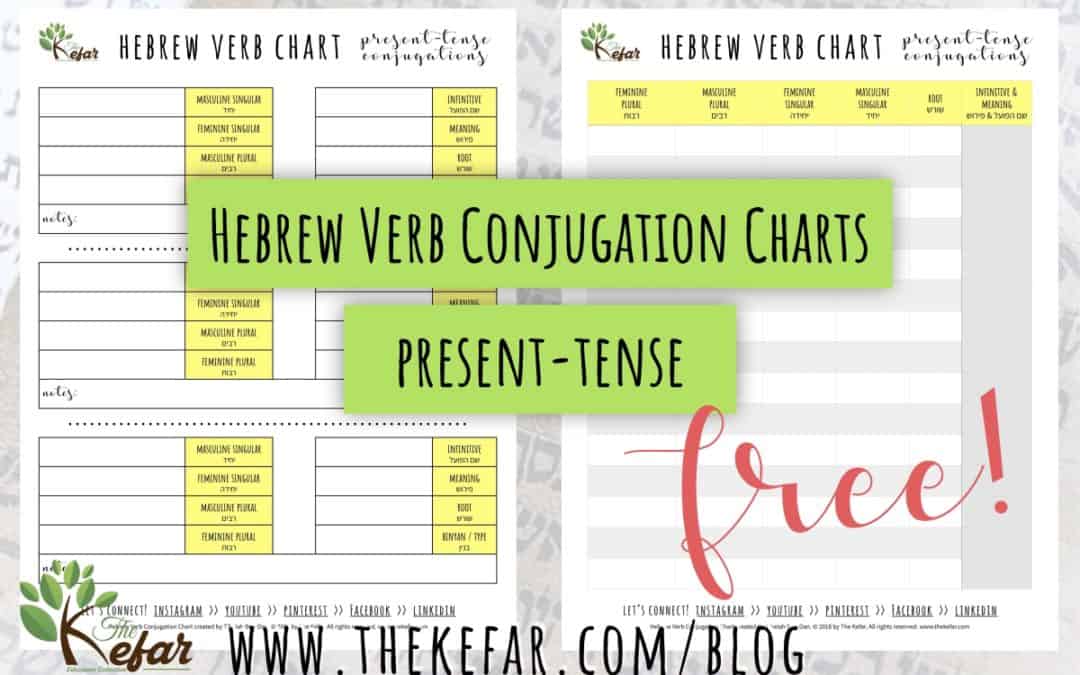 Verb Conjugation Chart