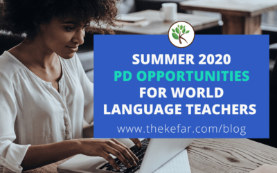 Summer 2020 Professional Development Opportunities for World Language Teachers